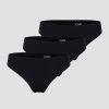 Dame ICIW Undertoy | Soft Thong 3-Pack Black