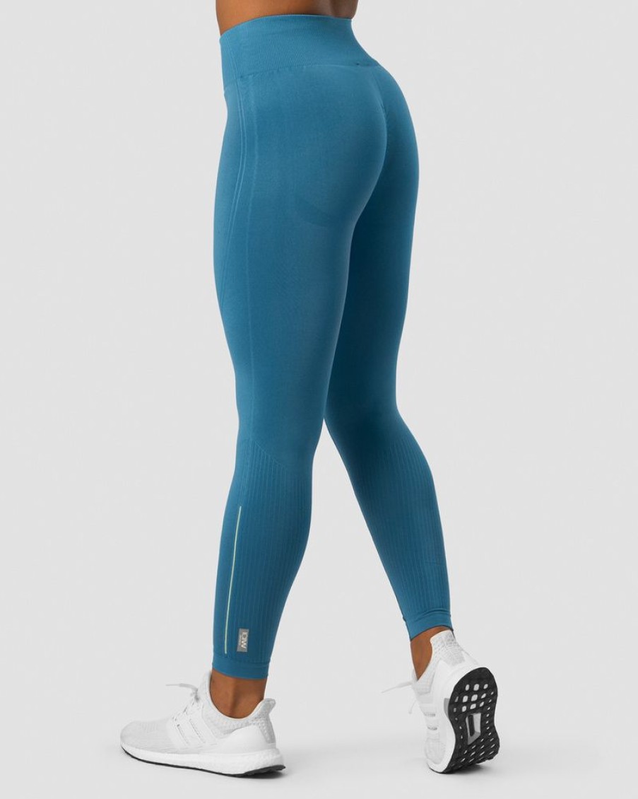 Dame ICIW Tights & Leggings | Deluxe Seamless Tights Teal