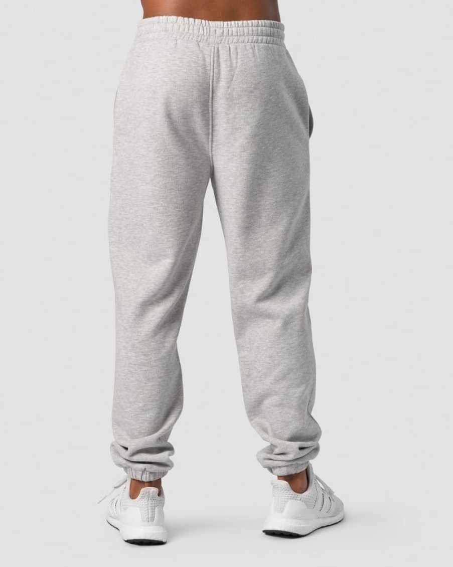 Herre ICIW Bukser | Everyday Sweatpants Men Light Grey Melange