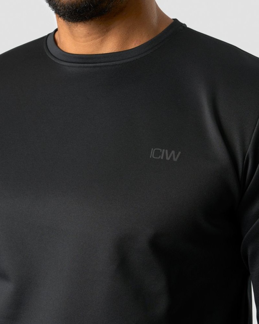 Herre ICIW Langermet | Training Club Long Sleeve Men Black