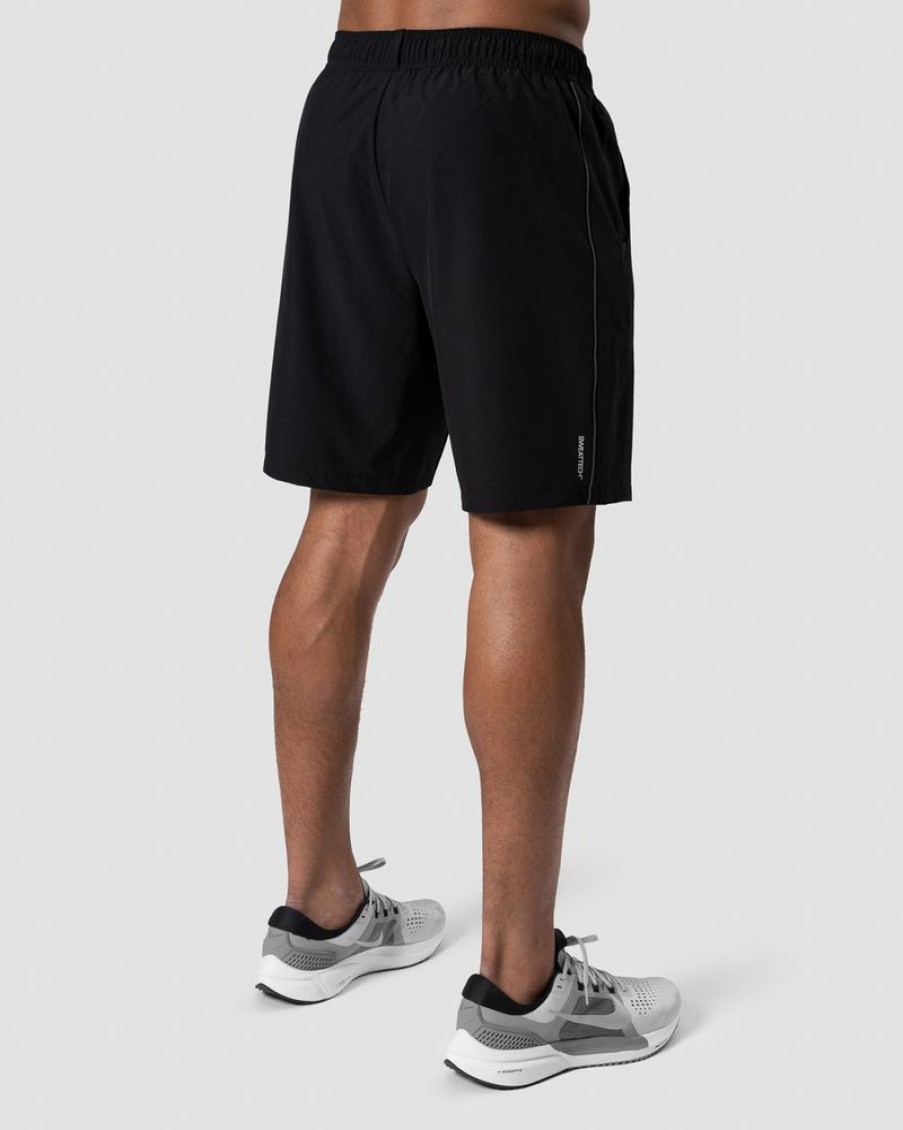 Herre ICIW Shorts | Training Stripe Shorts Black Men