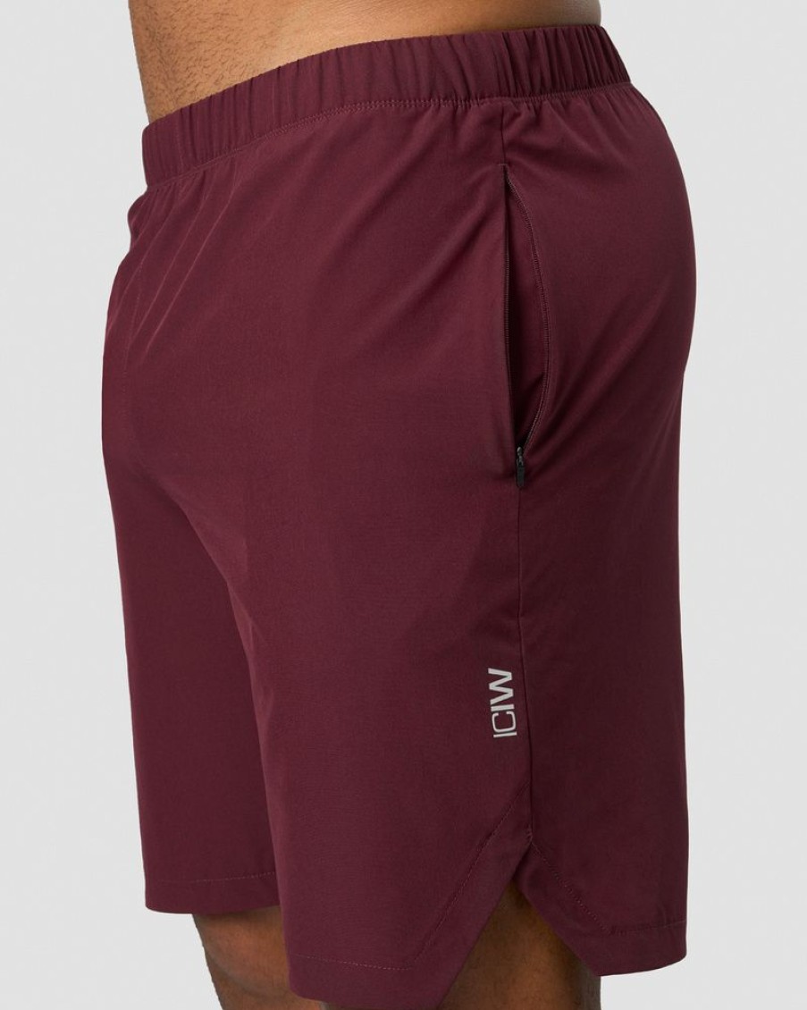 Herre ICIW Shorts | Ultimate Training Shorts Men Burgundy