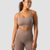 Dame ICIW Sport-Bh | Nimble Sports Bra Dusty Brown