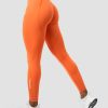 Dame ICIW Tights & Leggings | Scrunch V-Shape Tights Orange