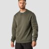 Herre ICIW Langermet | Everyday Crewneck Men Khaki Green