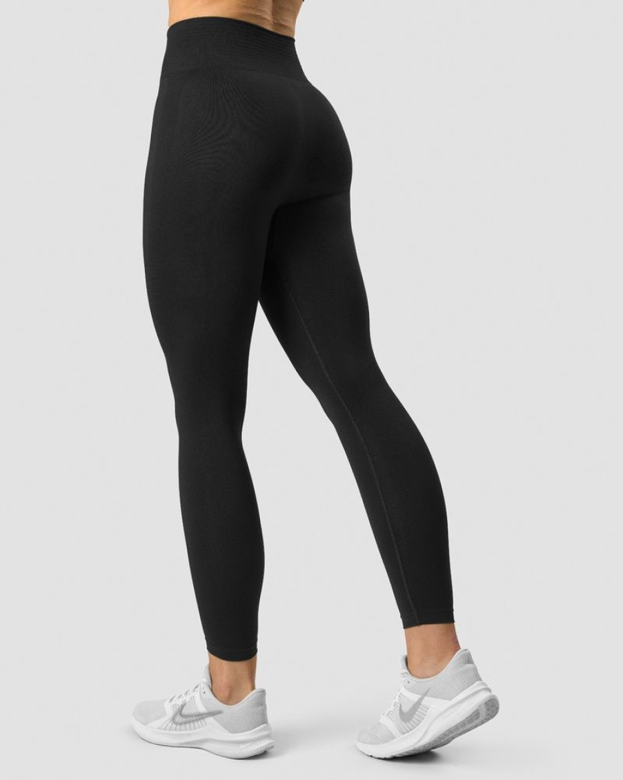 Dame ICIW Tights & Leggings | Define Seamless Tights Black/Black