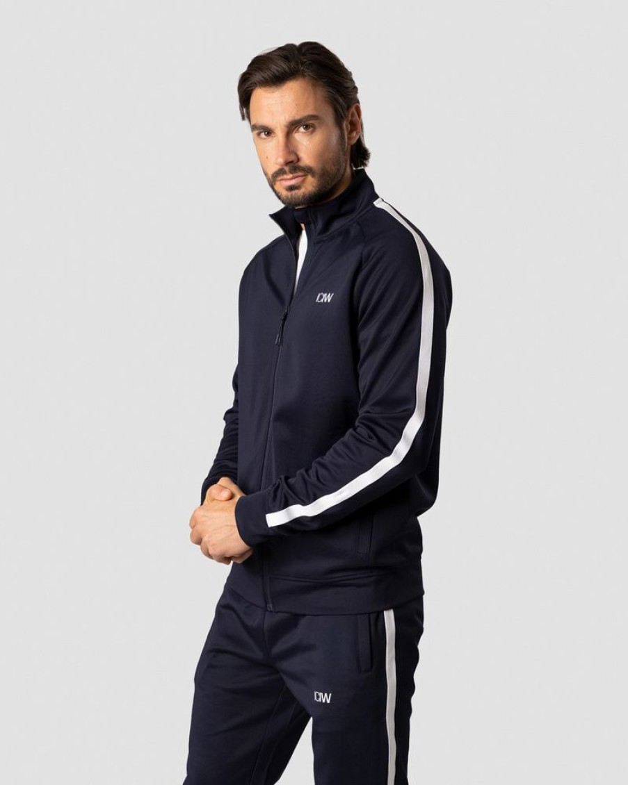 Herre ICIW Langermet | Track Zip Jacket Navy Men