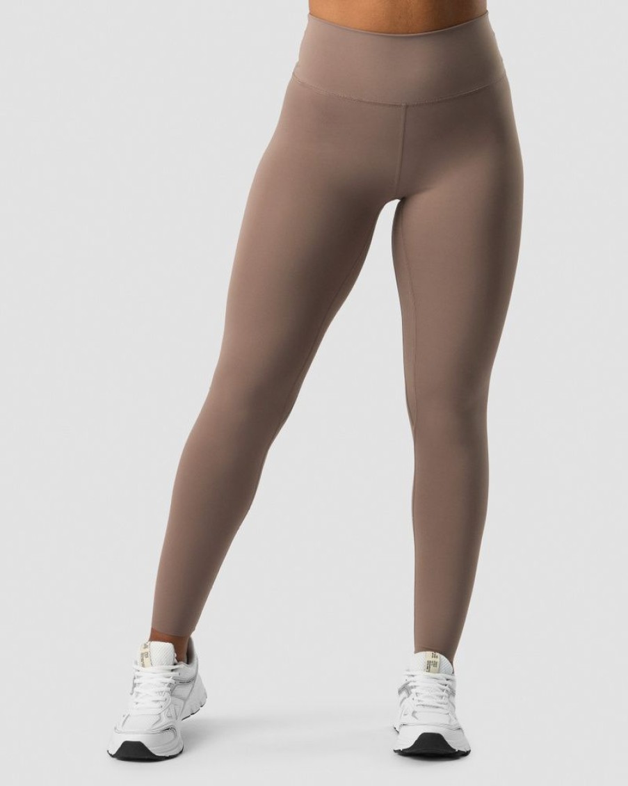 Dame ICIW Tights & Leggings | Nimble Tights Dusty Brown