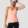 Dame ICIW Topper | Smash Padel 2-In-1 Tank Top Coral