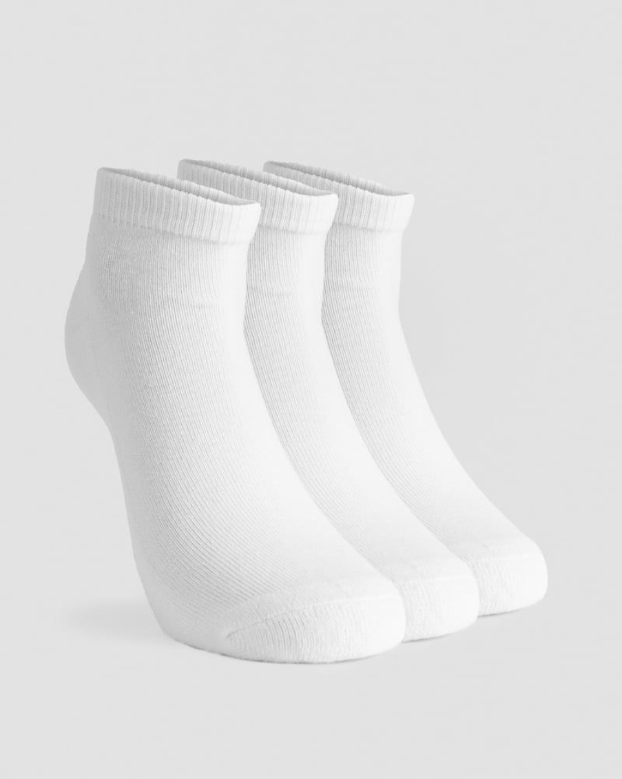 Dame ICIW Sokker | Ankle Socks 3-Pack White