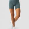 Dame ICIW Seamless | Define Seamless Pocket Shorts Wmn Jungle Green