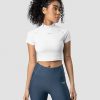 Dame ICIW T-Shirts | Mercury Cropped T-Shirt Wmn White