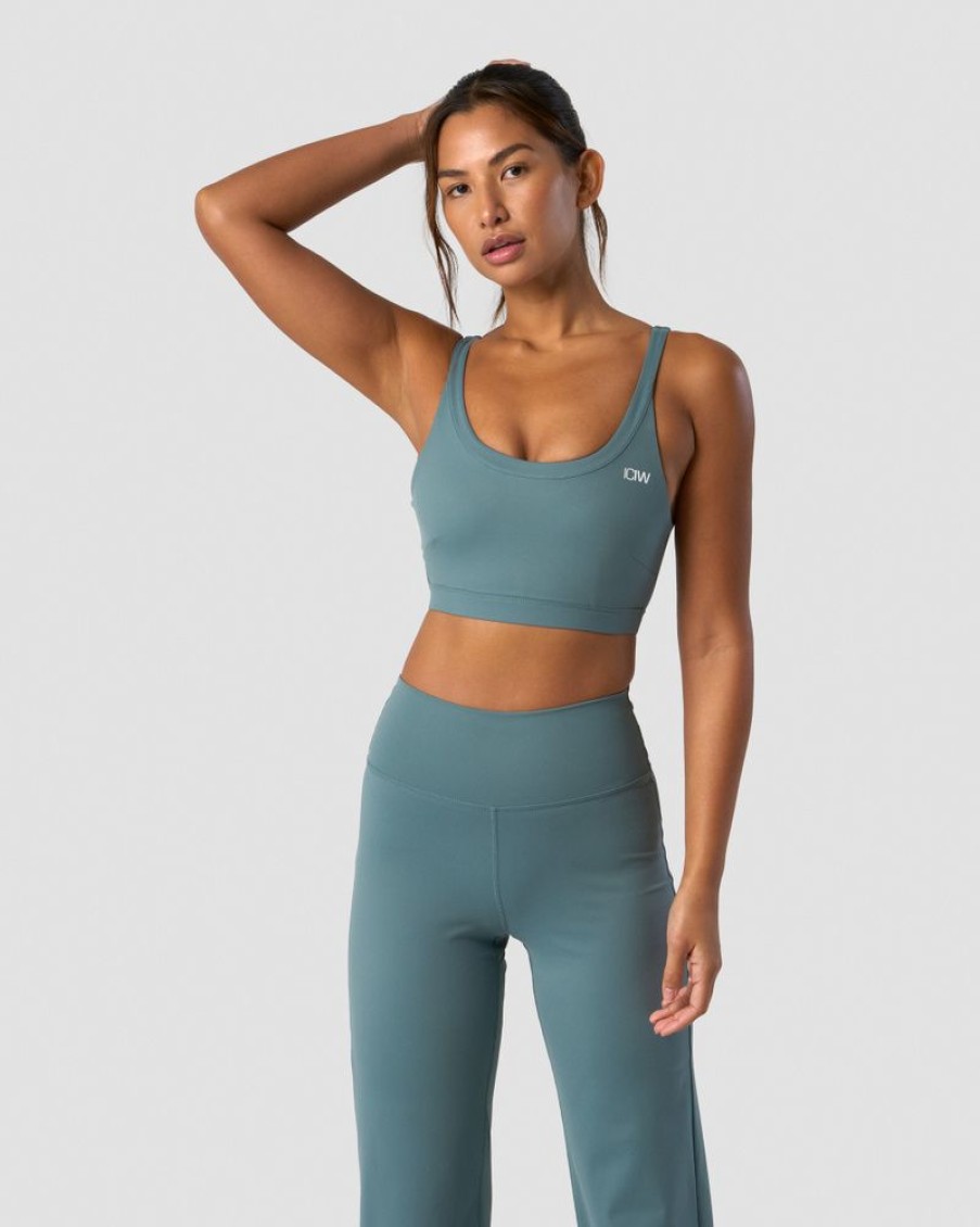 Dame ICIW Sport-Bh | Nimble Sports Bra Steel Blue