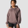 Dame ICIW Langermet | Everyday Hoodie Wmn Dusty Brown