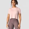 Dame ICIW T-Shirts | Everyday Cropped T-Shirt Light Mauve