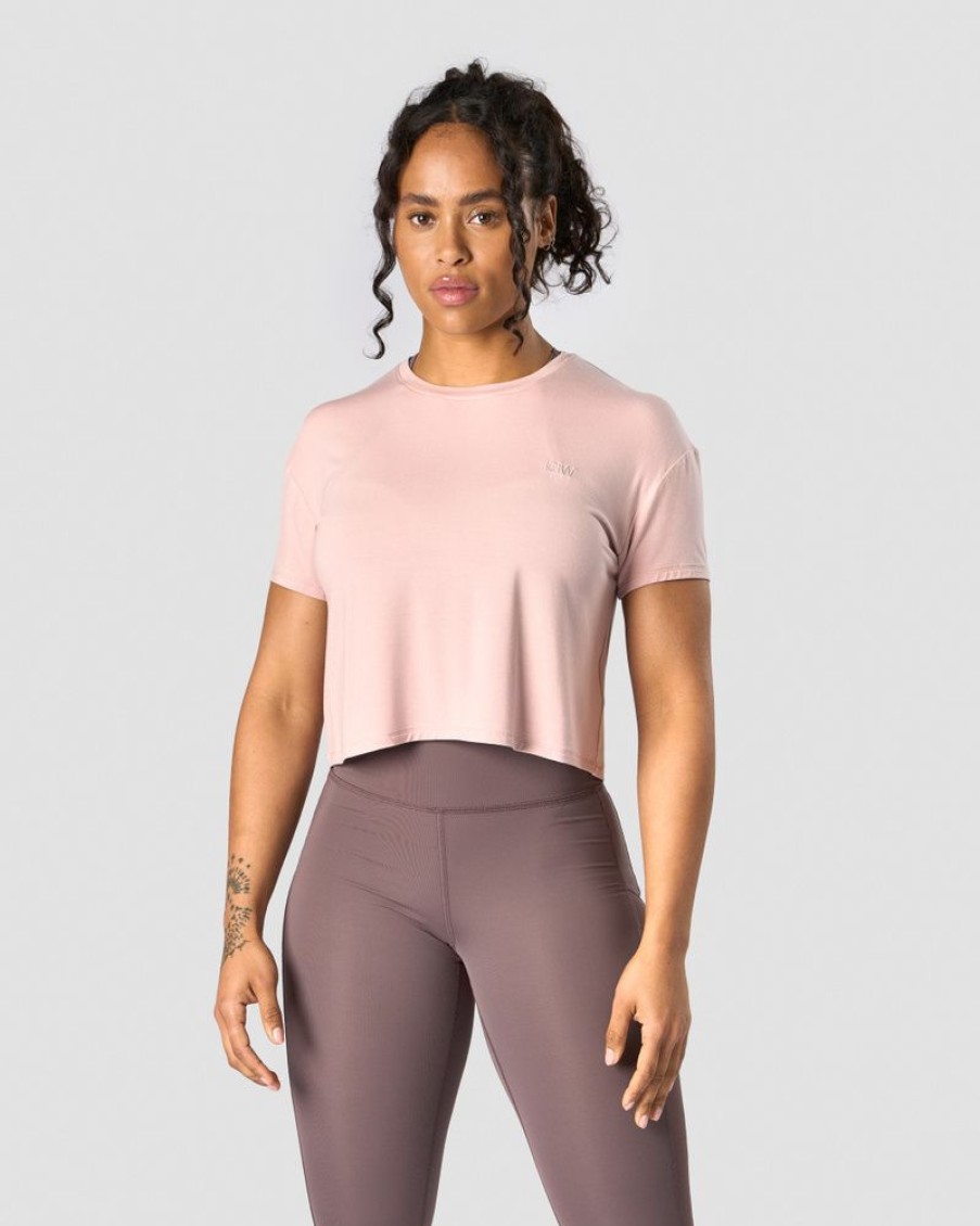 Dame ICIW T-Shirts | Everyday Cropped T-Shirt Light Mauve