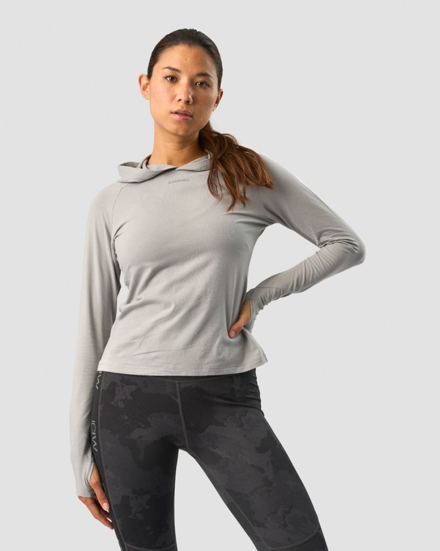 Dame ICIW Hoodie | Ultimate Training Long Sleeve Grey