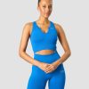 Dame ICIW Seamless | Ribbed Define Seamless Tank Top Cobalt Blue