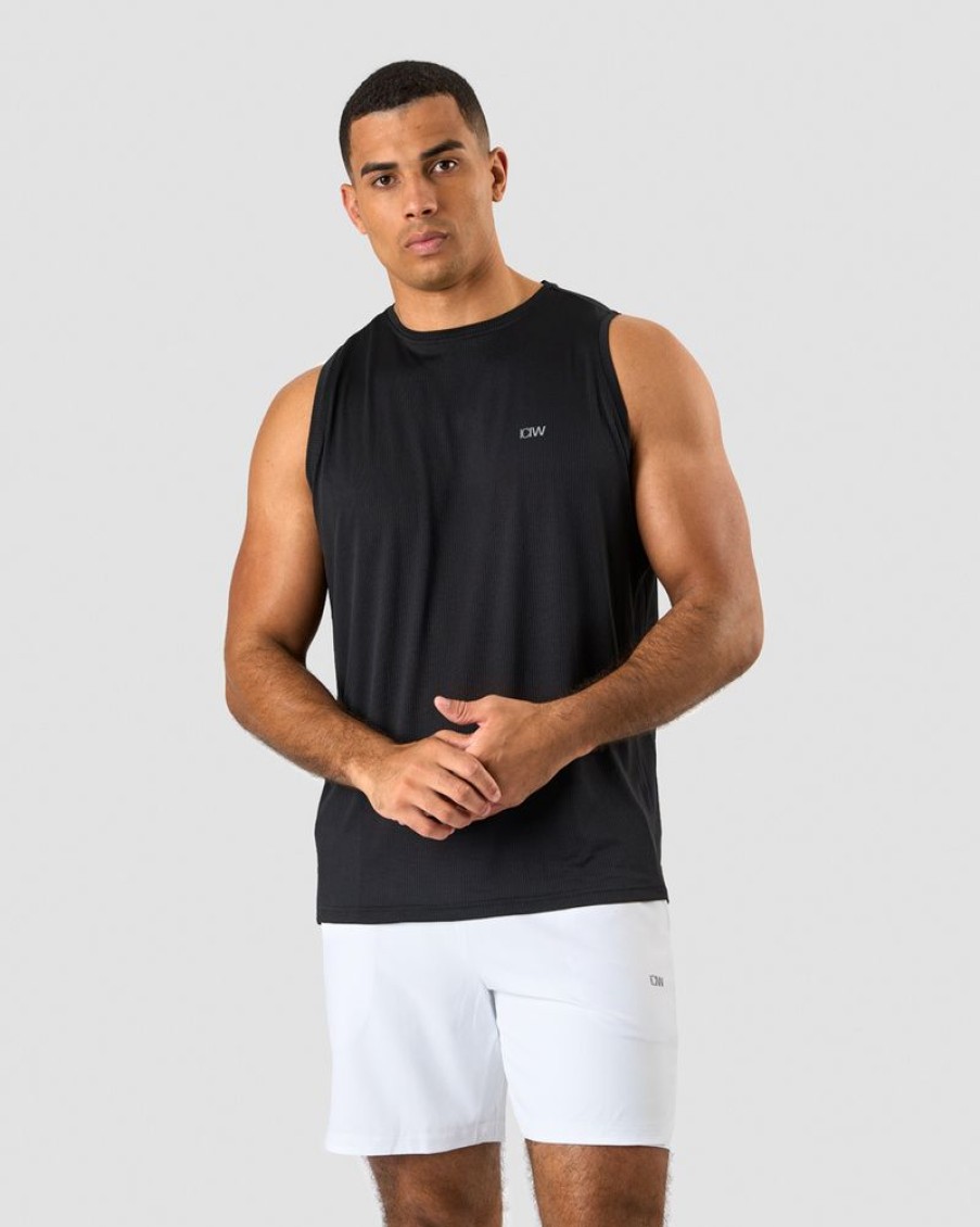 Herre ICIW Singleter | Training Tank Men Black