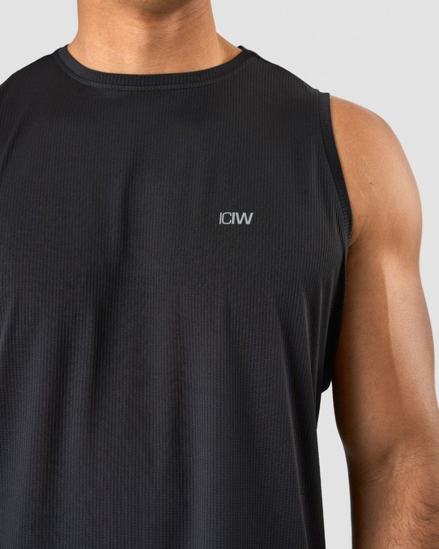 Herre ICIW Singleter | Training Tank Men Black