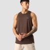 Herre ICIW Singleter | Stride Tank Top Men Dark Brown