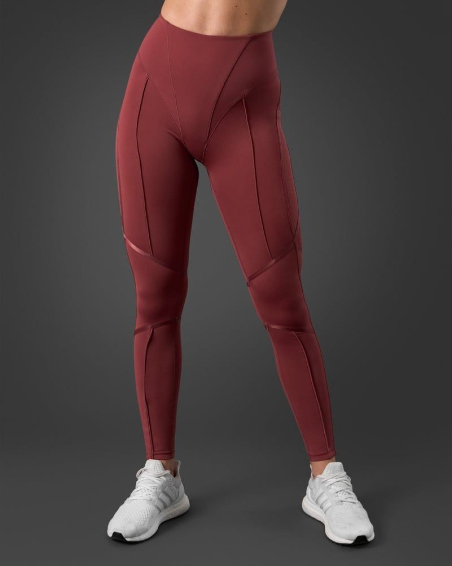 Dame ICIW Tights & Leggings | Reboot Tights Brick Red