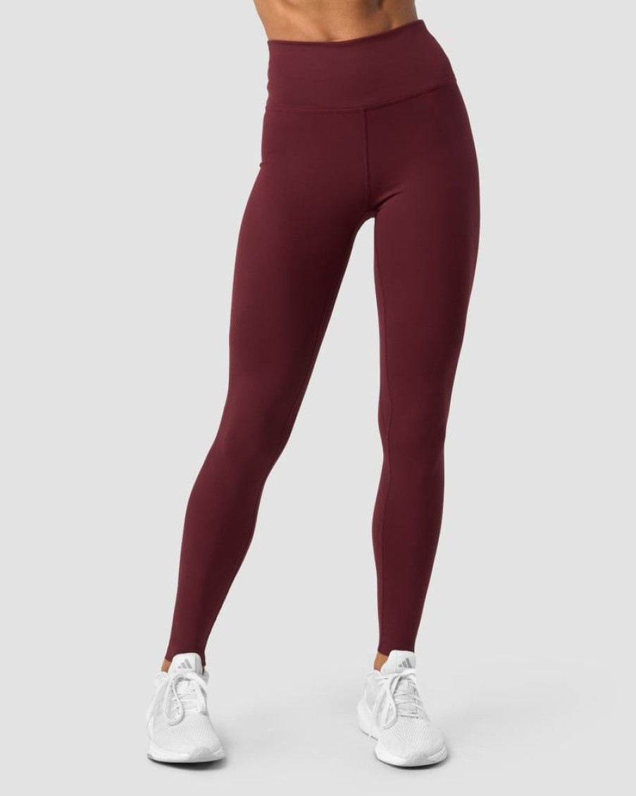 Dame ICIW Tights & Leggings | Nimble Tights Burgundy