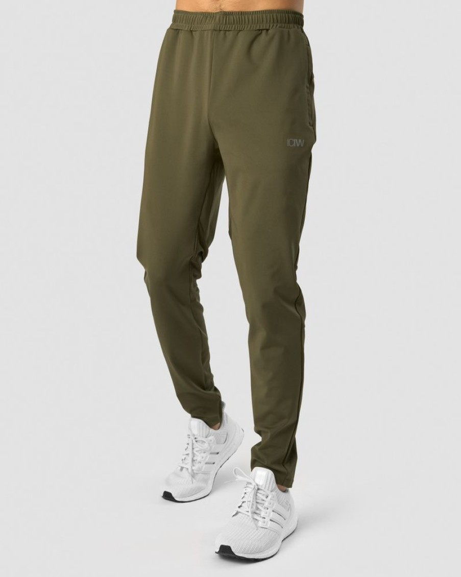 Herre ICIW Bukser | Stride Workout Pants Men Dark Green