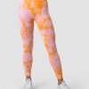 Dame ICIW Tights & Leggings | Define Seamless Tie Dye Tights Sunset Beach