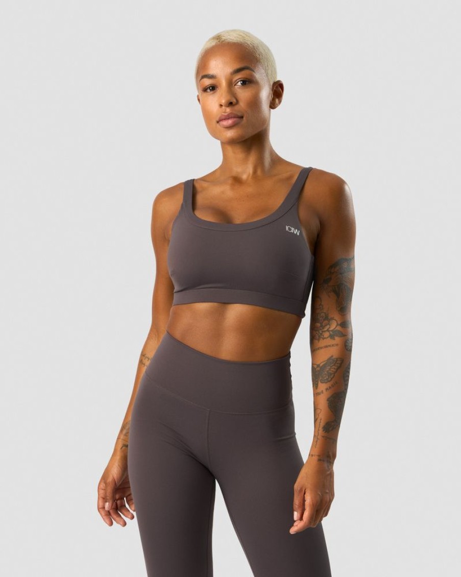 Dame ICIW Sport-Bh | Nimble Sports Bra Clay