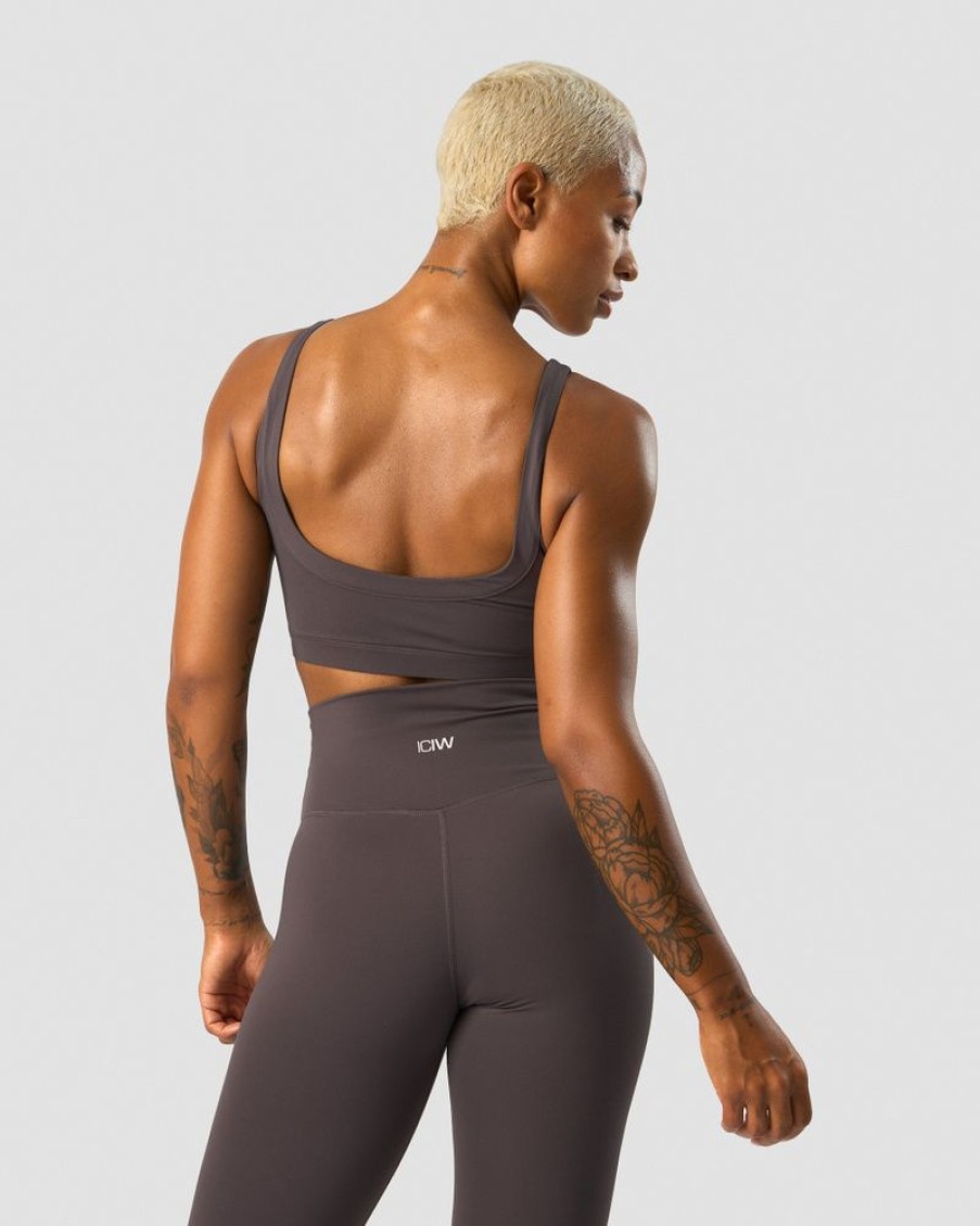 Dame ICIW Sport-Bh | Nimble Sports Bra Clay