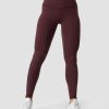 Dame ICIW Tights & Leggings | Stride Tights Wmn Burgundy