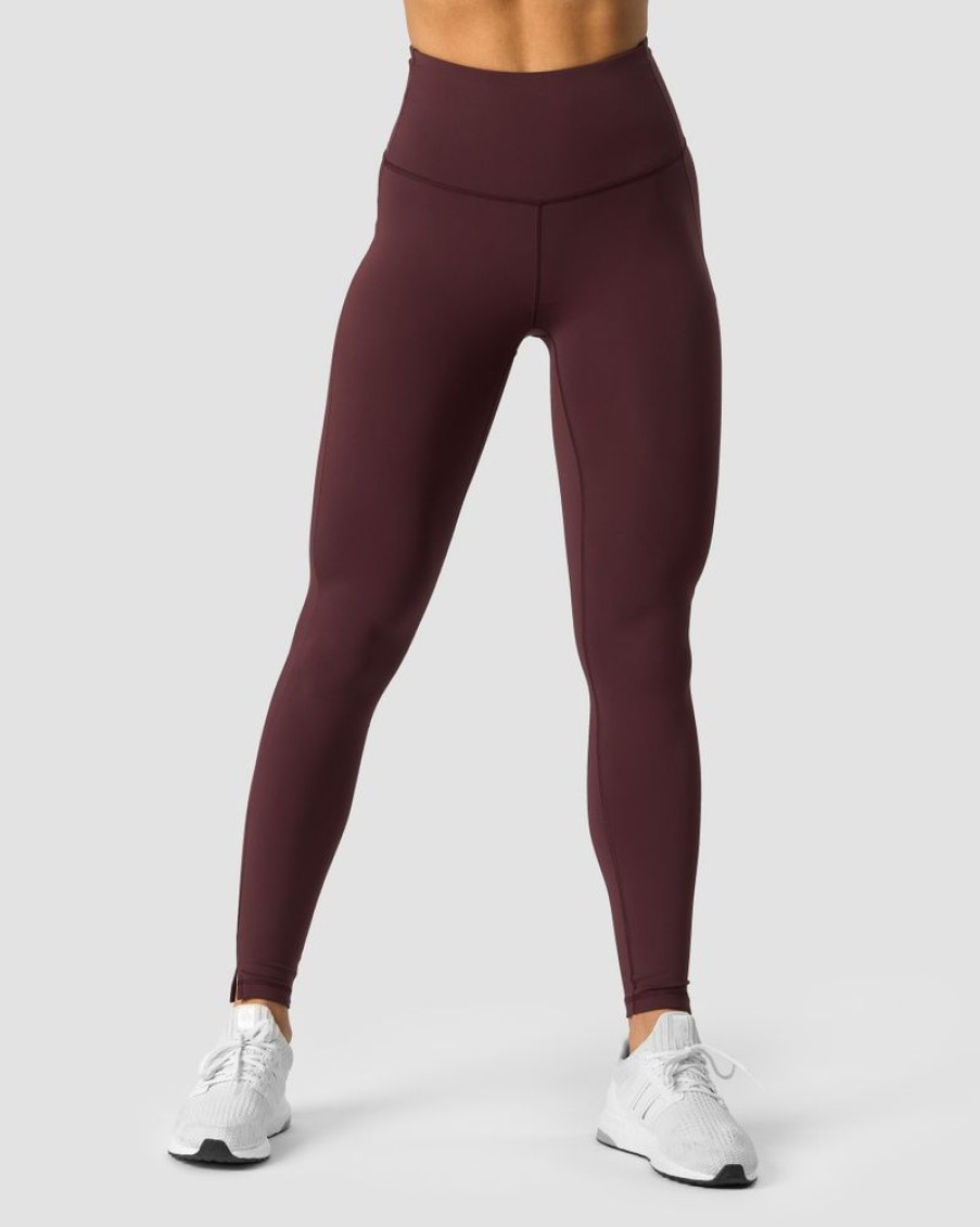 Dame ICIW Tights & Leggings | Stride Tights Wmn Burgundy