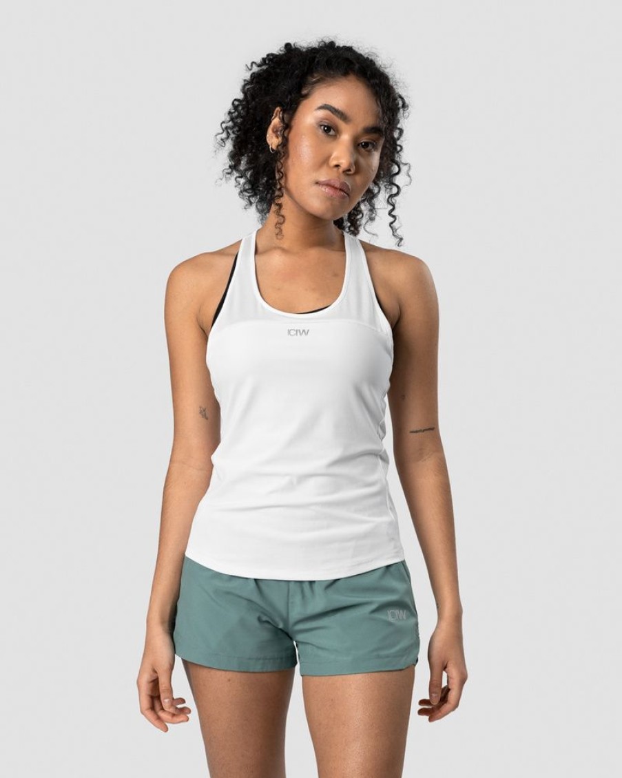 Dame ICIW Topper | Mercury Tank Top Wmn White