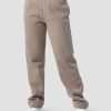 Dame ICIW Bukser | Everyday Straight Leg Sweatpants Greige