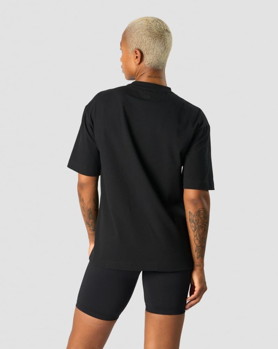 Dame ICIW T-Shirts | Everyday Cotton T-Shirt Black