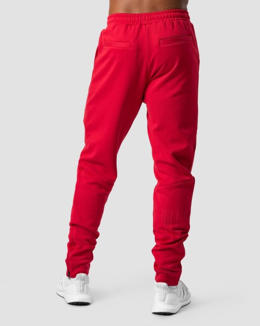 Herre ICIW Bukser | Training Club Sweat Pants Men Red