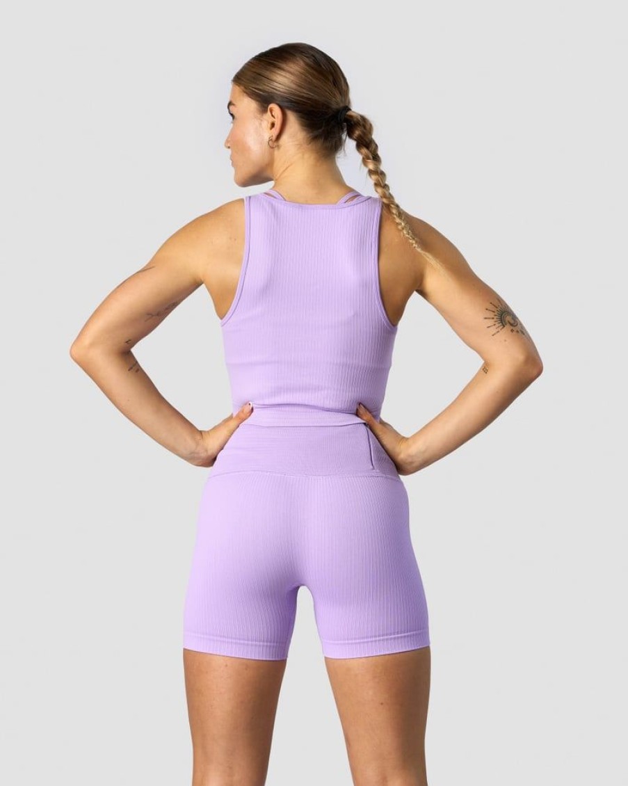 Dame ICIW Seamless | Ribbed Define Seamless Tank Top Lavender