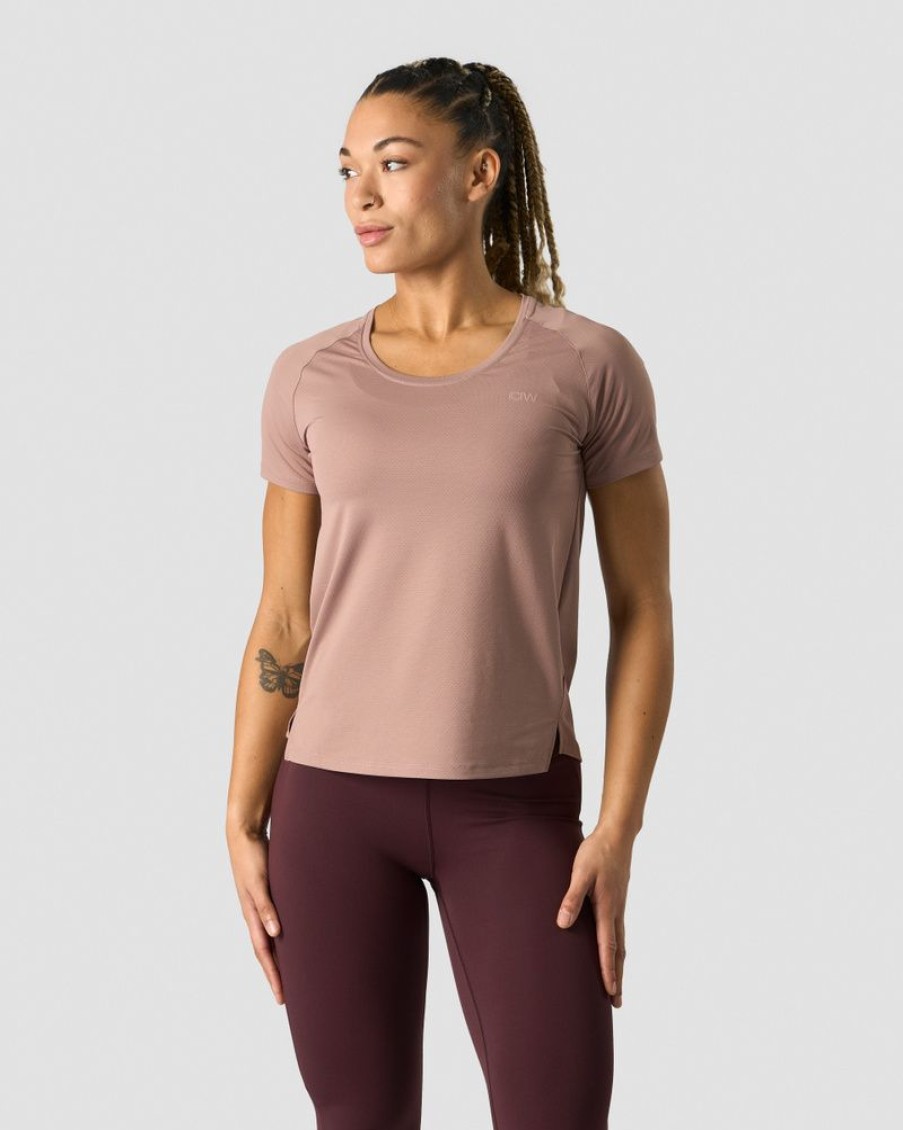 Dame ICIW T-Shirts | Stride T-Shirt Wmn Light Mauve