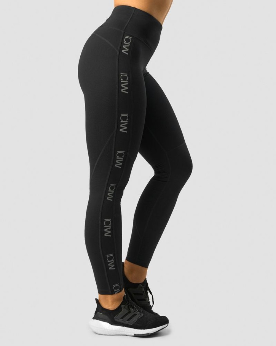 Dame ICIW Tights & Leggings | Ultimate Tights W Black