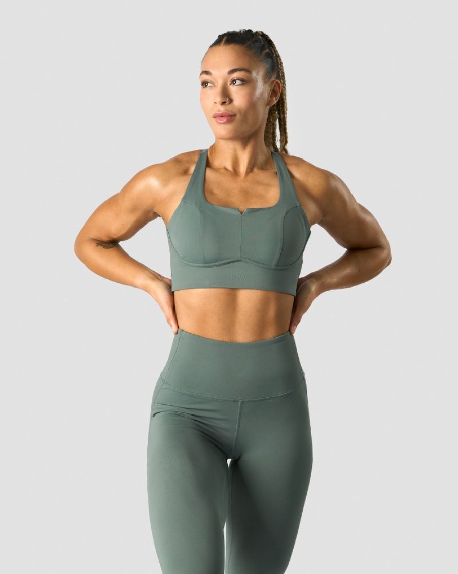 Dame ICIW Sport-Bh | Stride Sports Bra Sea Green