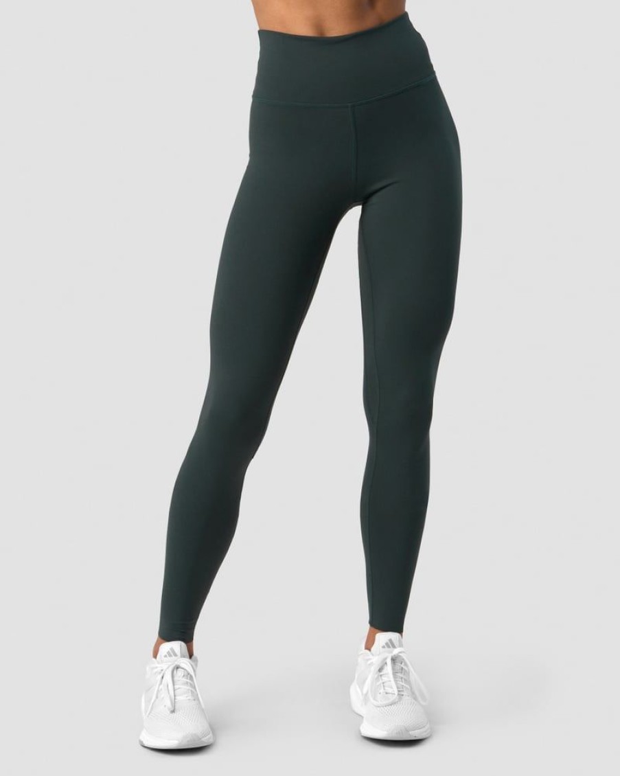 Dame ICIW Tights & Leggings | Nimble Tights Dark Green