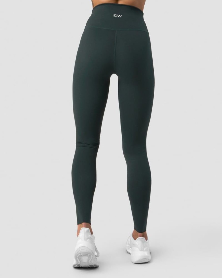 Dame ICIW Tights & Leggings | Nimble Tights Dark Green