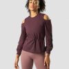 Dame ICIW Langermet | Stance Long Sleeve Wmn Burgundy