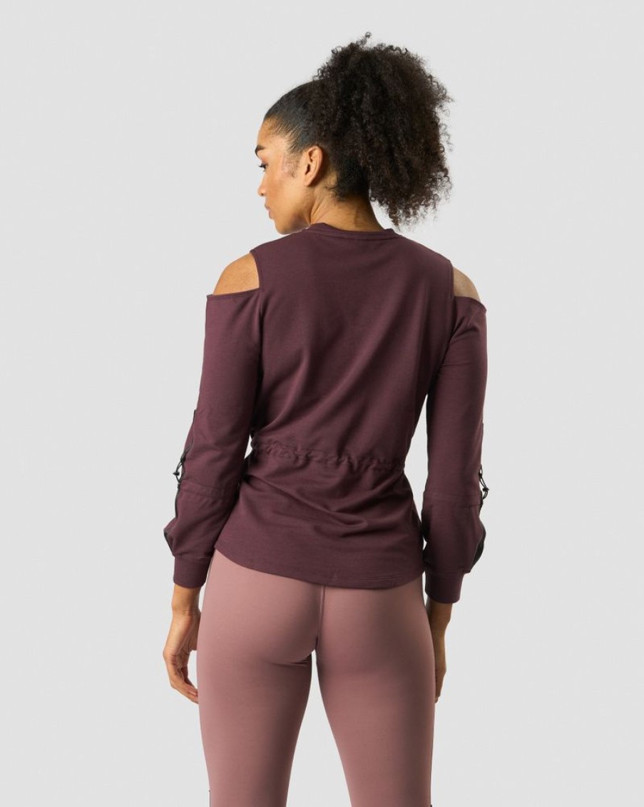 Dame ICIW Langermet | Stance Long Sleeve Wmn Burgundy