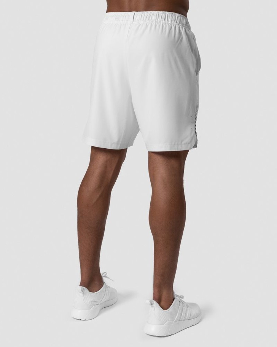 Herre ICIW Shorts | Smash Padel 2-In-1 Shorts White/Navy Men