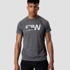 Herre ICIW T-Skjorter | Training Mesh T-Shirt Grey Melange Men