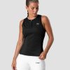 Dame ICIW Topper | Training Pique Tank Top Black