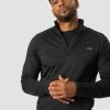 Herre ICIW Langermet | Ultimate Training 1/4 Zip Black