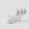 Dame ICIW Sokker | Invisible Socks 3-Pack White